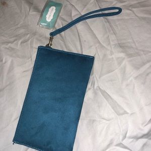 blue wristlet